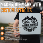 Load image into Gallery viewer, Custom Stencils - Your Solution for Consistent, Professional Designs with Ease