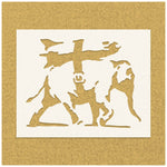 Load image into Gallery viewer, Banksy Elephant with Bomb Stencil