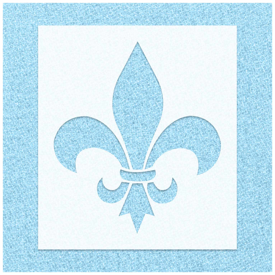 Fleur De Lis Sign Stencil