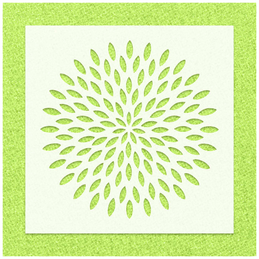 Dahlia Mandala Pattern