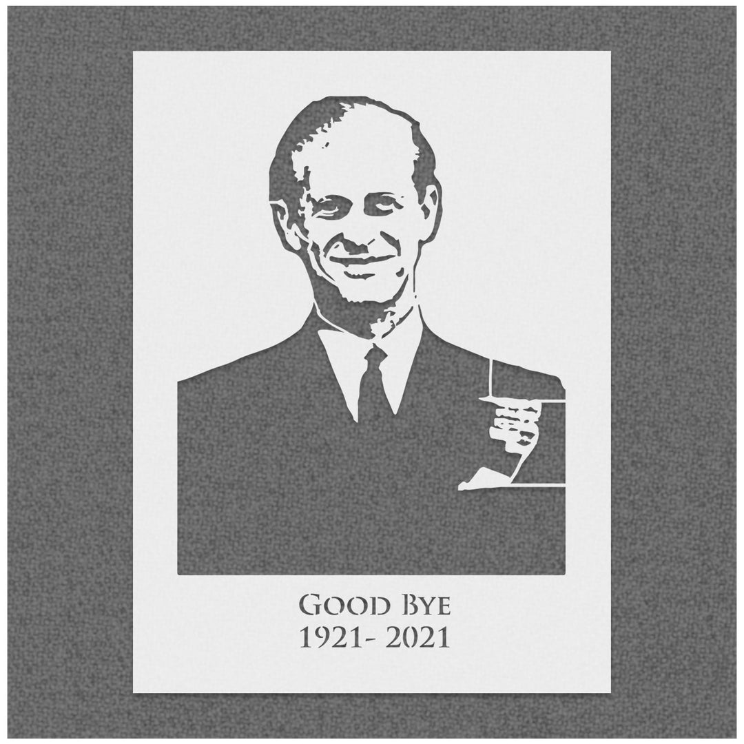 Prince Philip Stencil