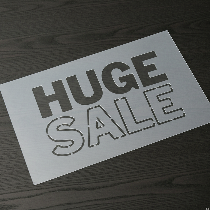 HUGE SALE Promotional Stencil