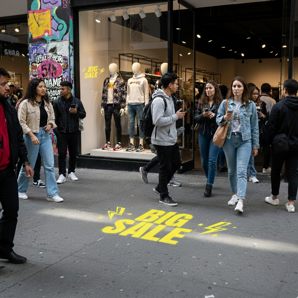 BIG SALE Promotional Stencil