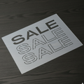 SALE Promotional Stencil