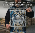 Load image into Gallery viewer, Custom Stencils for Clothing