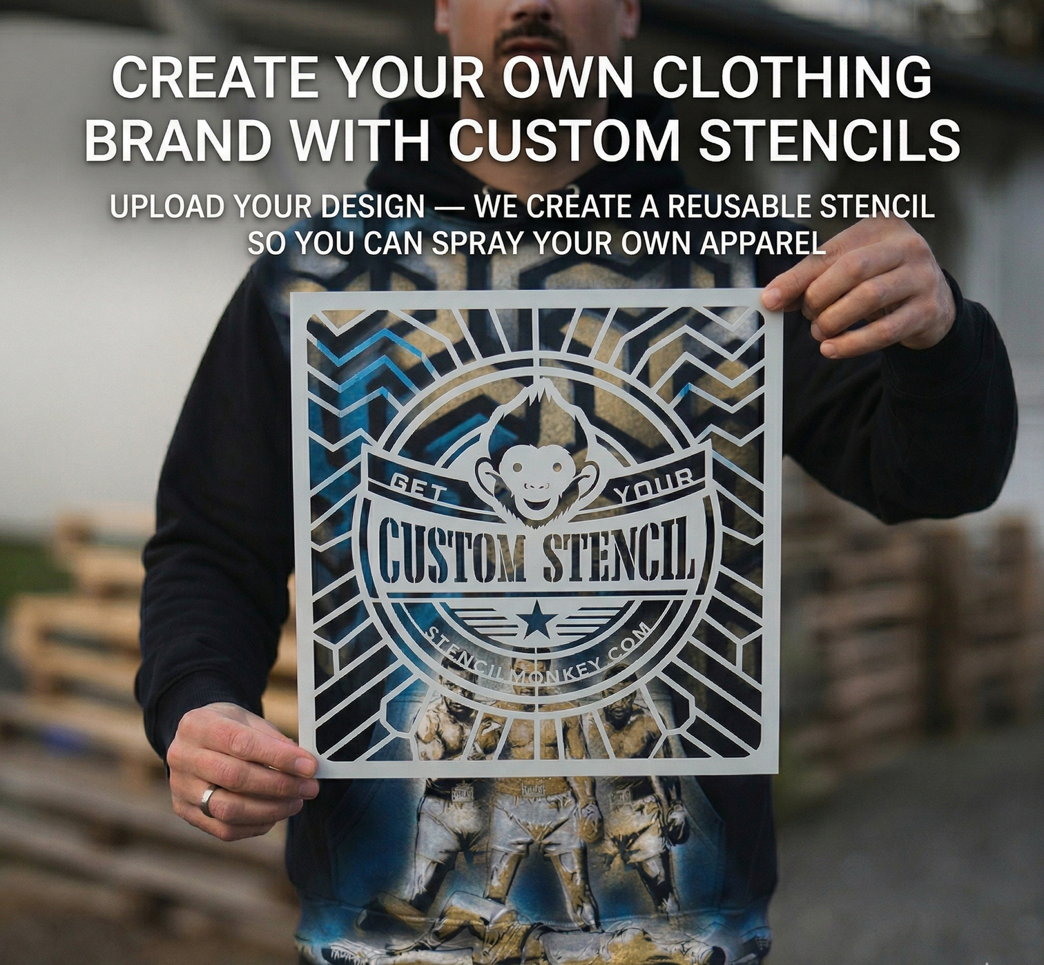 Custom Stencil Maker | Stencilmonkey – Stencil Monkey