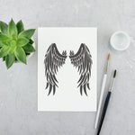 Load image into Gallery viewer, Angel Wings Stencil