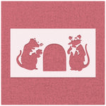 Banksy Doormen Rats Stencil