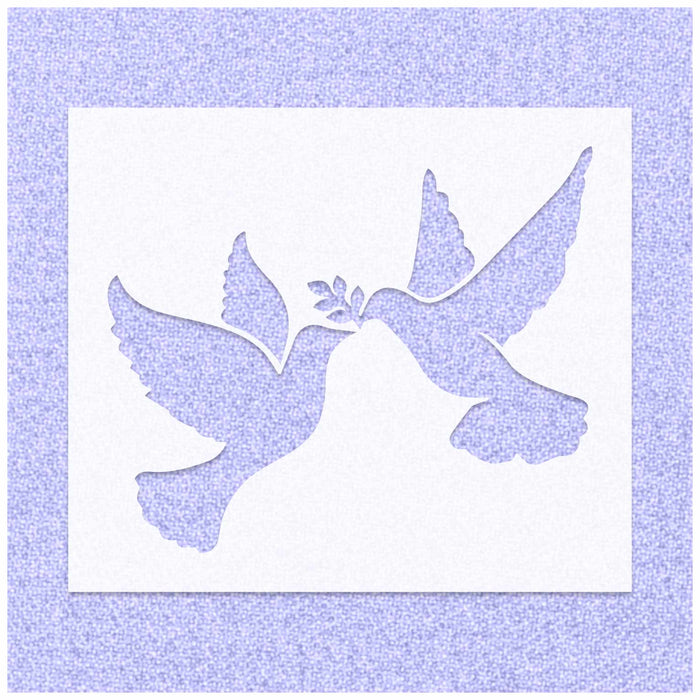 Bird Cake Stencil
