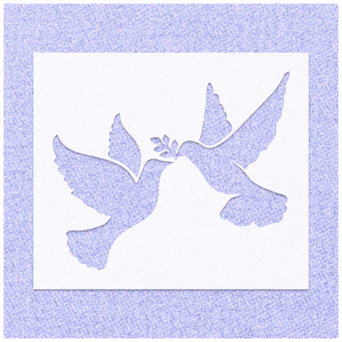 Bird Cake Stencil