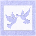Bird Cake Stencil