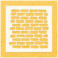 Bricks Wall Pattern Stencil