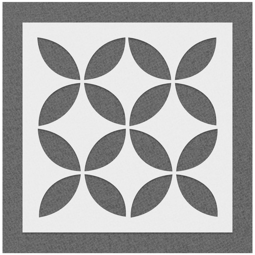 Circular Leaf Geometrical Pattern
