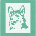 Corgi Dog Stencil