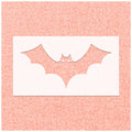 Flying Bat Stencil