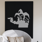 Load image into Gallery viewer, Banksy Insane Clown Stencil