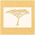 Acacia Tree Stencil