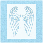 Angel Wings Outline