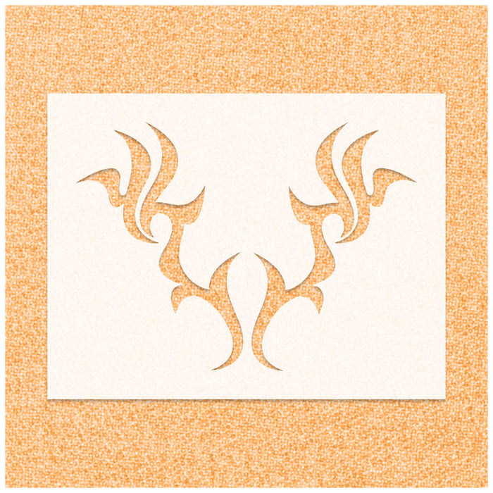 Antlers Horn Stencil