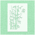 Bambus Tree Stencil Stencil