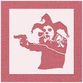 Banksy Insane Clown Stencil