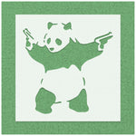 Banksy Panda with Short Gun