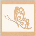 Flying Butterfly Stencil