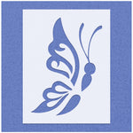 Enjoying Butterfly Stencil