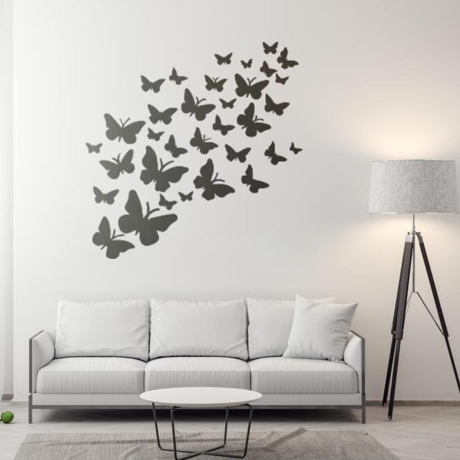 Butterflies Stencil | Stencilmonkey