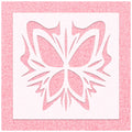 Butterfly Tribal Wings Stencil