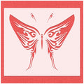 Ornate Butterfly Stencil