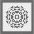 Circular Mandala Pattern Stencil
