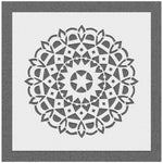 Circular Mandala Pattern Stencil