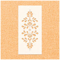 Decorative Floral Pattern Stencil