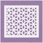 Diamond Shape Pattern Stencil