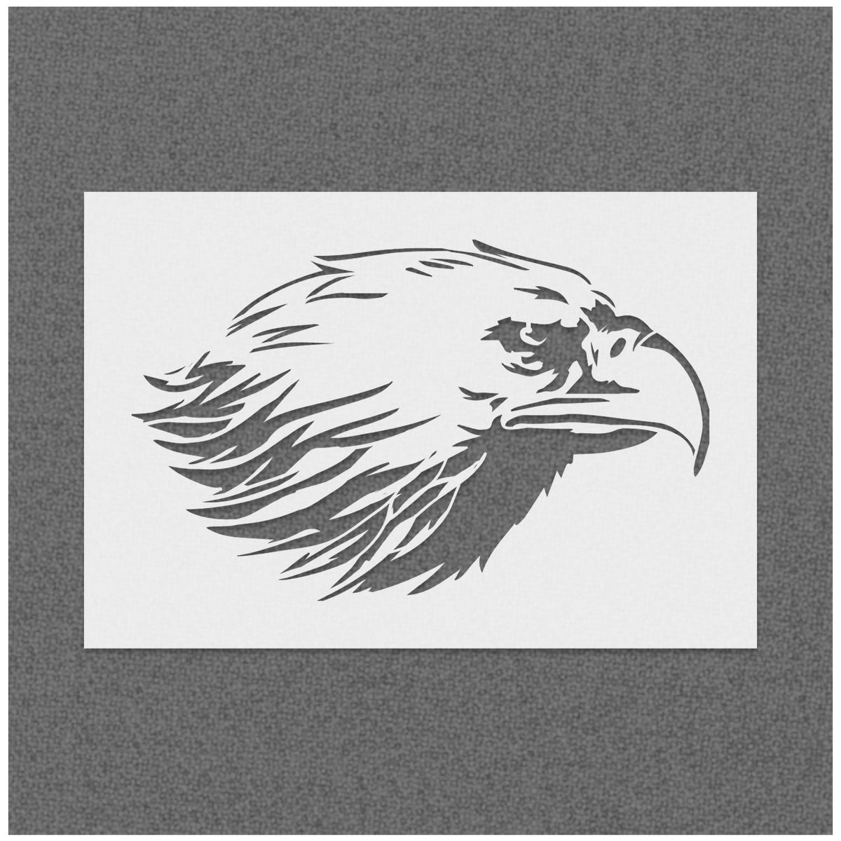 Eagle Head Stencil