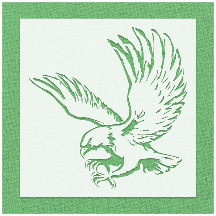 Eagle Hunting Stencil