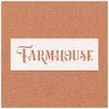 Farmhouse Text Stencil