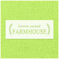 Farmhouse Wreath Stencil