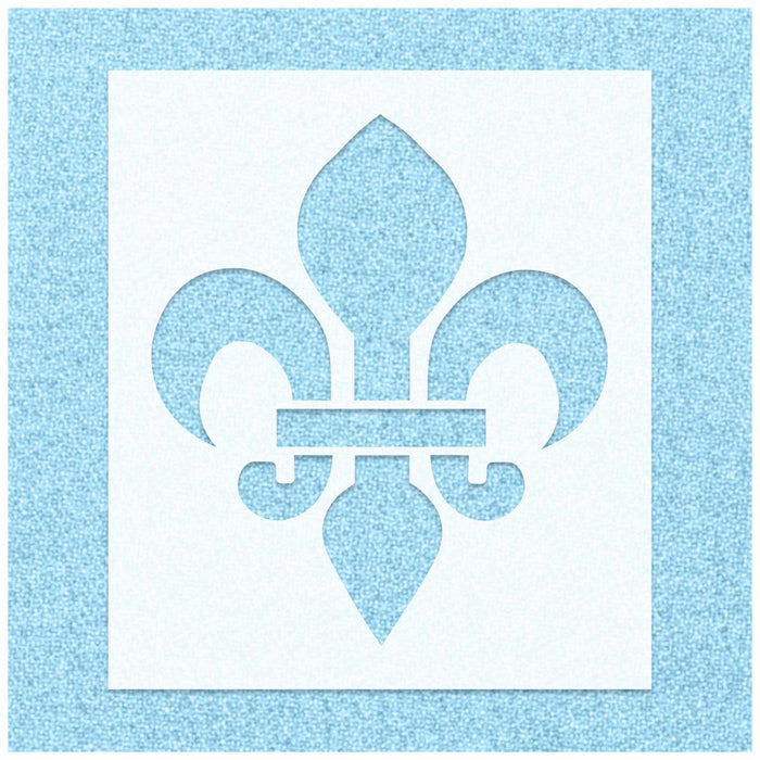 Common Fleur De Lis Stencil