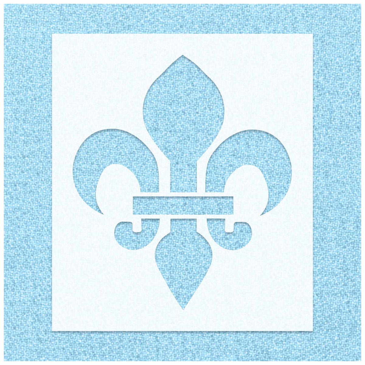 Common Fleur De Lis Stencil