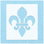 Common Fleur De Lis Stencil