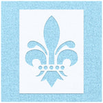 Fleur De Lis Dots Inside