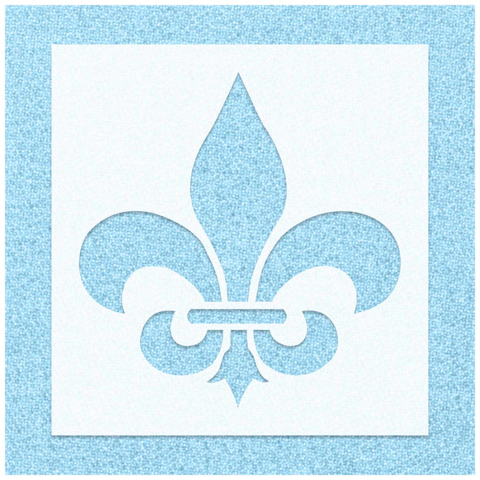 Fleur De Lis Stylized Stencil