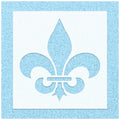 Fleur De Lis Stylized Stencil