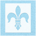 Fleur De Lis Symbol Stencil