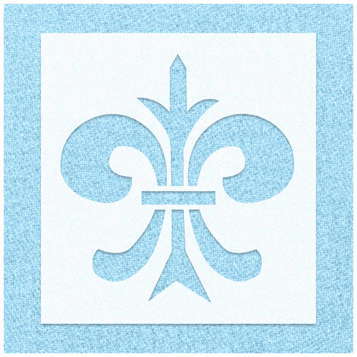Fleur De Lis Unique Stencil