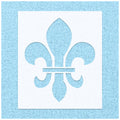 Simple Fleur De Lis Stencil