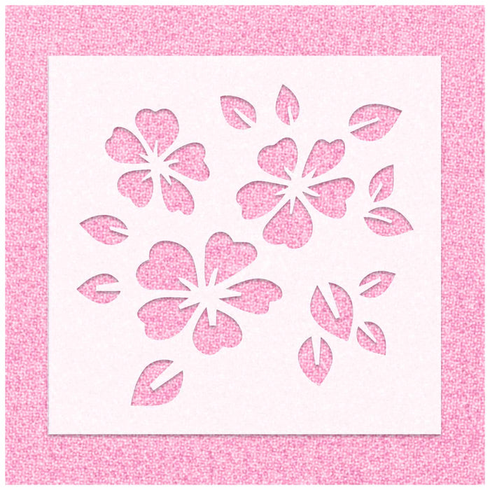 Flower Cake Stencil