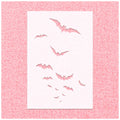 Flying Bats Stencil